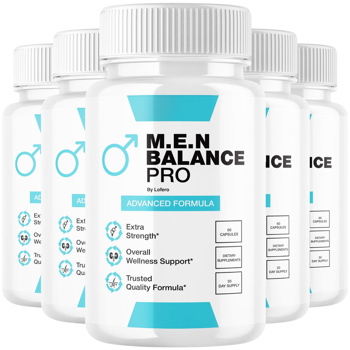 MEN Balance Pro Capsules - 5 Pack, 300 Capsules
