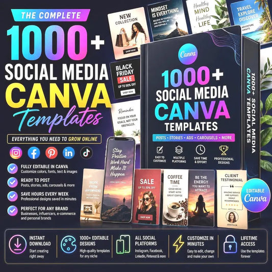 Canva Social Media Template Pack